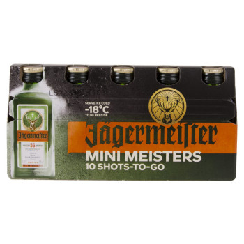 Jägermeister Mini Meister 10 x 0.02L 35% Giftbox