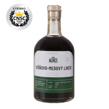 Agnes Sour Cherry - Honey liqueur 0,5L 18,5% - 1