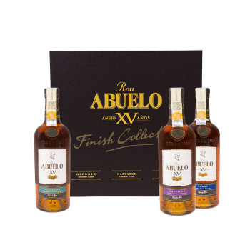 Abuelo Finish Collection 15y 3 × 0,2 l 40% Giftbox - 1