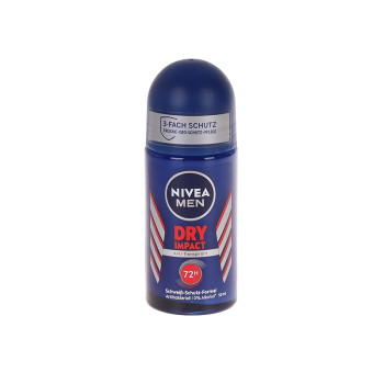 Nivea Men Deo Roll-On Dry Impact Anti-Transpirant 50ml - 1