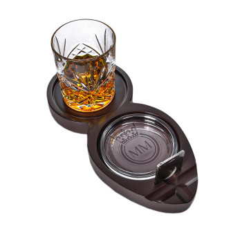 MIKAMAX Whisky & Cigar Tray - 1