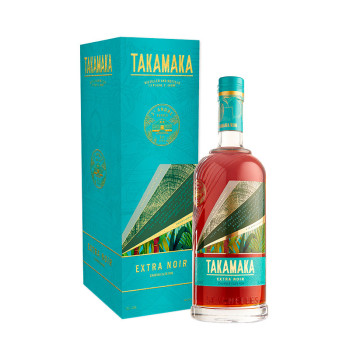 Takamaka Rum Extra Noir 0,7l 43% Giftbox - 1