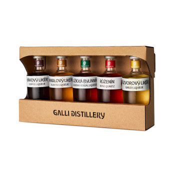 GALLI Liqueur tasting set 5 x 50 ml - 1