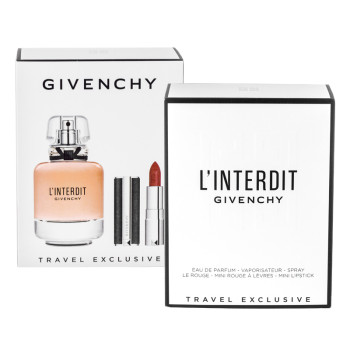 Givenchy L'Interdit Set :EdP 80 ml + Miniature Rouge 333 - 1