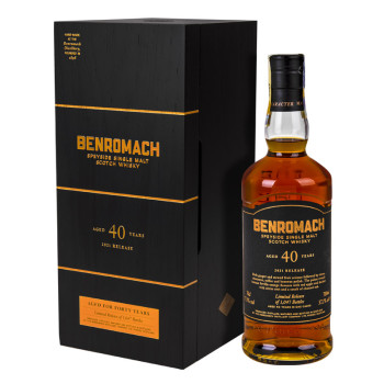 Benromach 40Y 2021 Edition 0,7l 57,10% Giftbox - 1